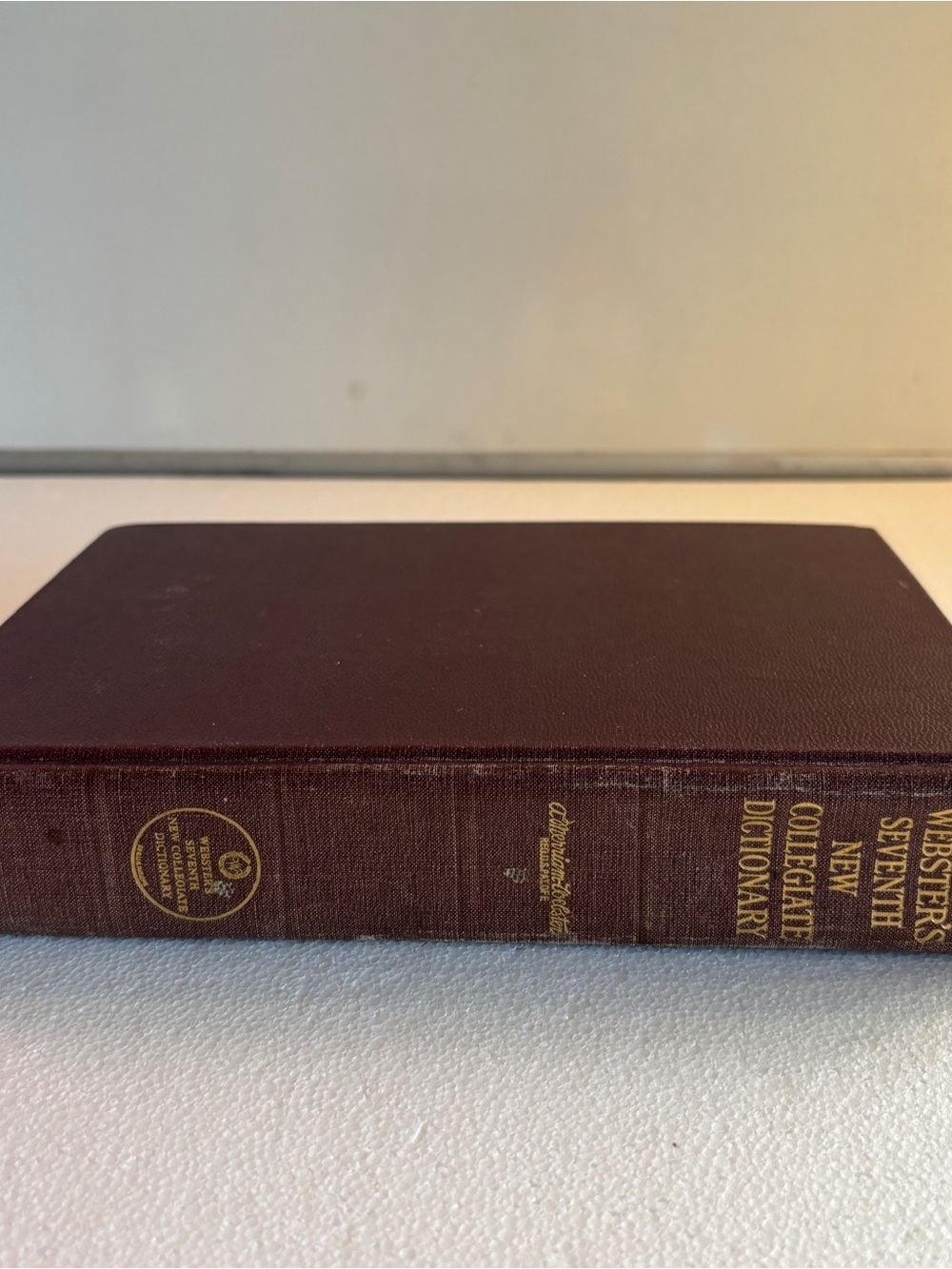 Vintage Webster's Seventh New Collegiate Dictionary, 1963, Hardcover